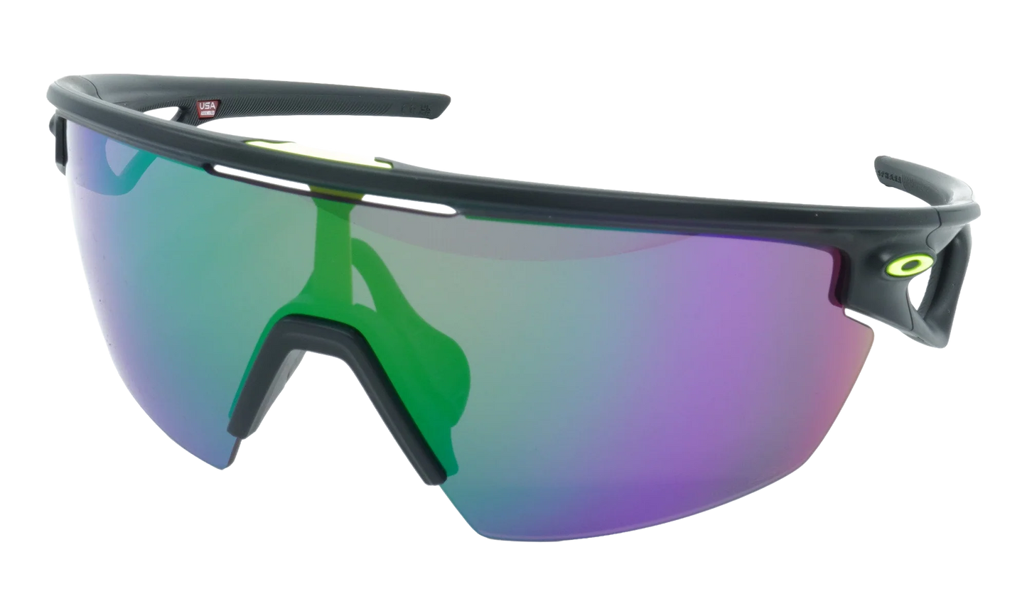 Sphaera Sunglasses "Matte Black Ink / PRIZM Road Jade" OO9403 08