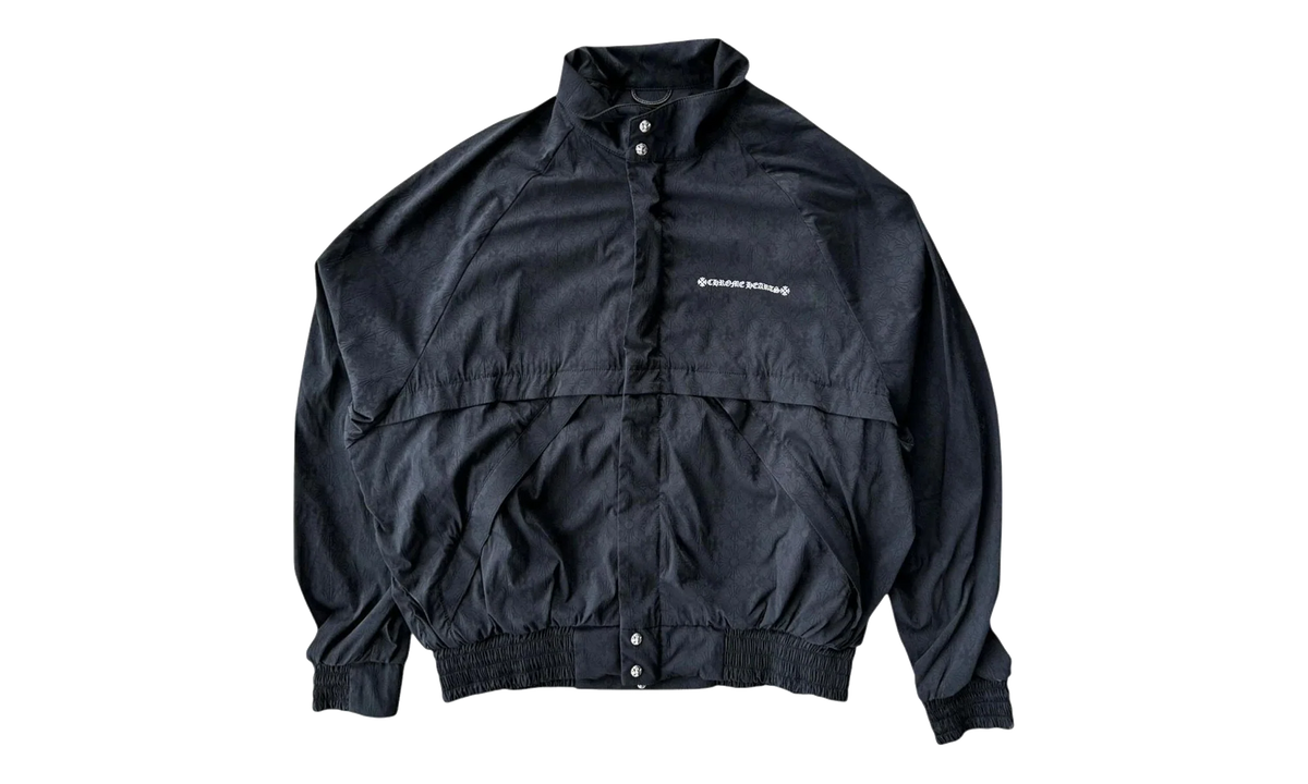 Jacquard Monogram Match Point Windbreaker "Black" CHRM1178