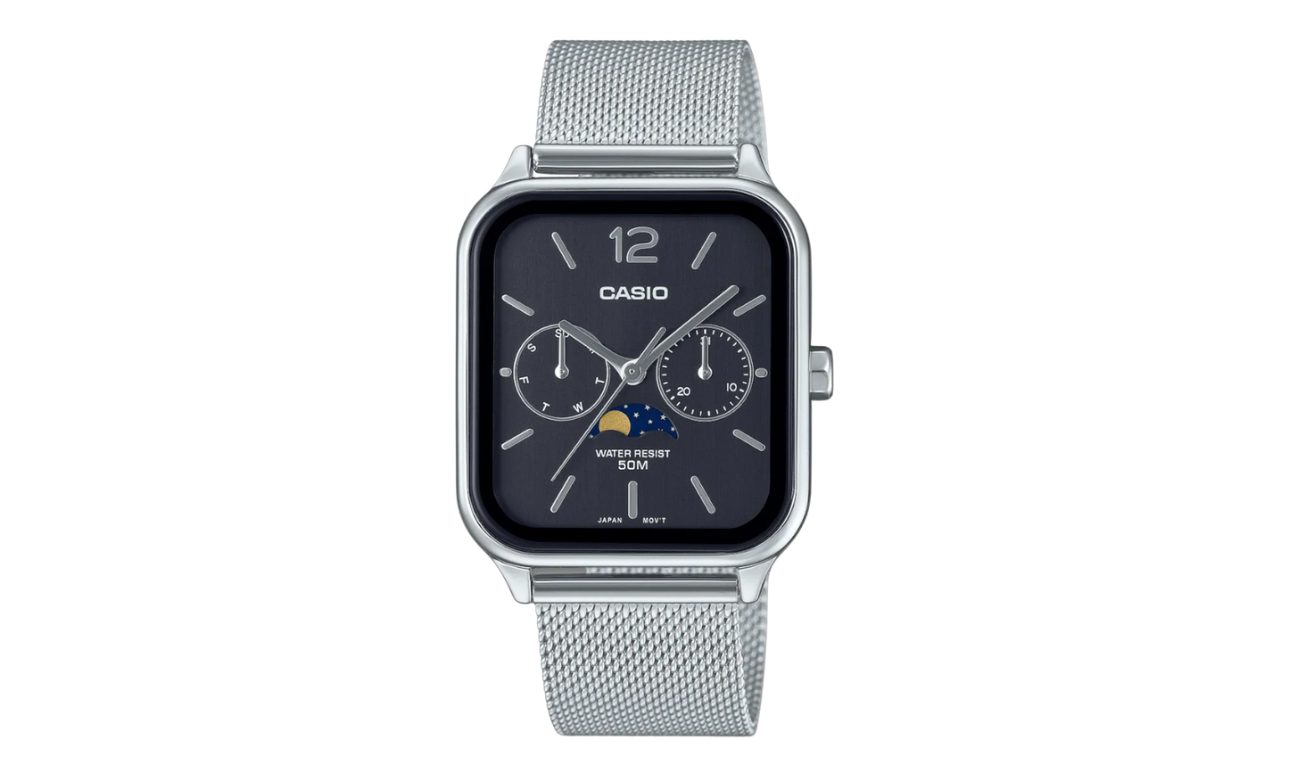 Casio MTPM305MC-1AV "Silver" MTPM305MC 1AV
