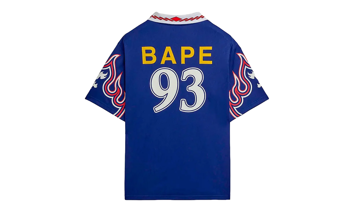 BAPE® x adidas SSL Flame Jersey "Blue" KF4914