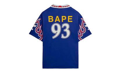 BAPE® x adidas SSL Flame Jersey "Blue" KF4914