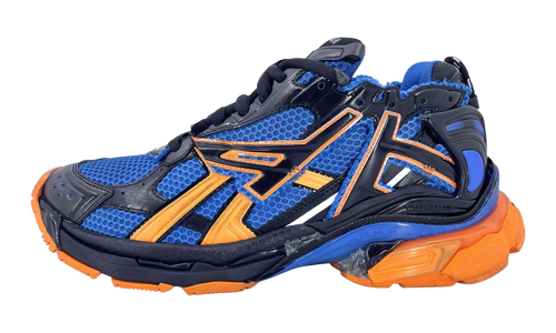 Runner Sneaker "Blue Orange Black" 677403 W3RB3 4719
