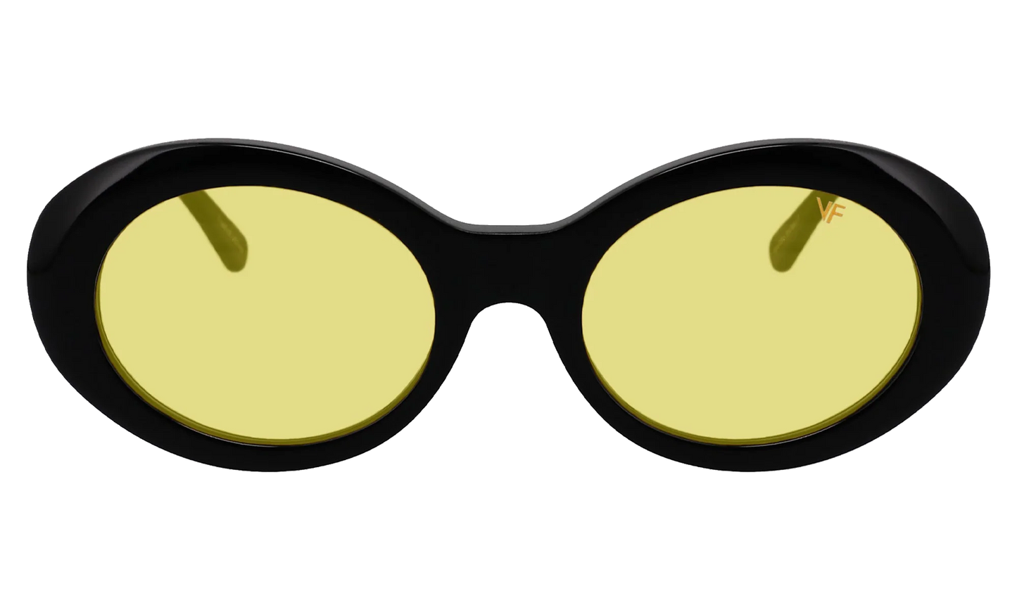 Cobain Acetate "Glossy Black / Shooter Yellow" MPCB2 0008 20T2