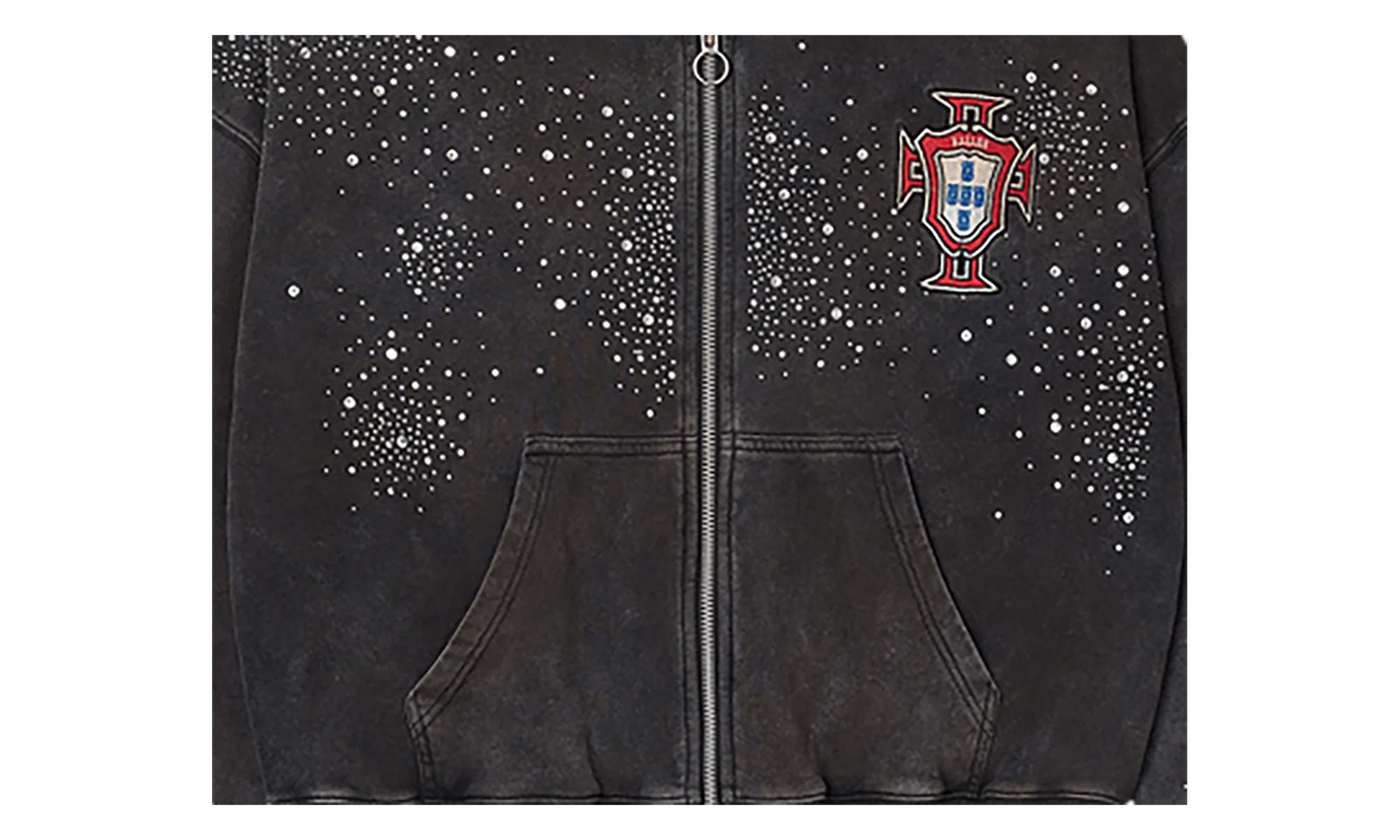Pluto Custered Zip Up "Black" VALE 08 007 PCZU BK