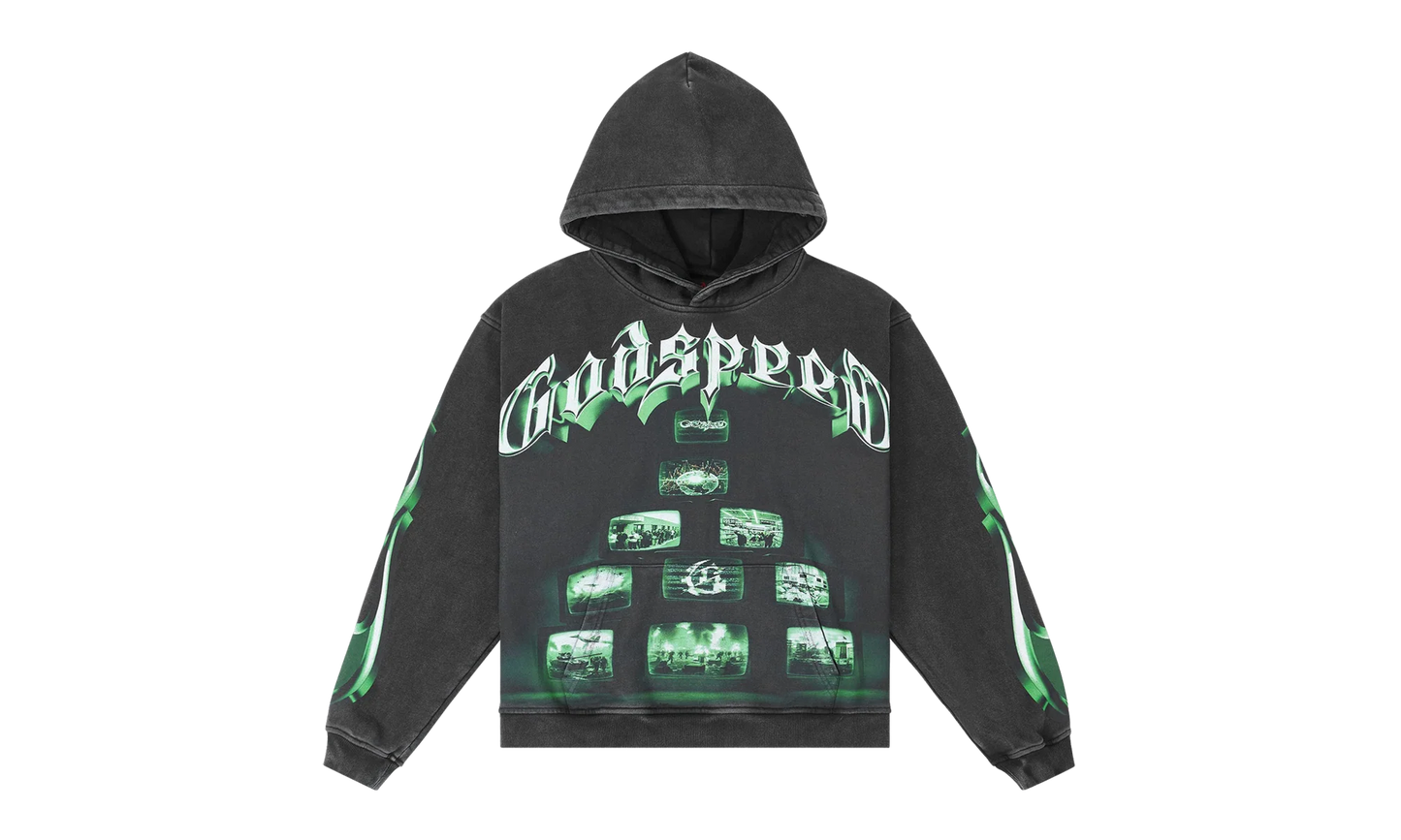Overstimulation 2025 Hoodie "Black Wash" 10078645