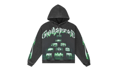 Overstimulation 2025 Hoodie "Black Wash" 10078645