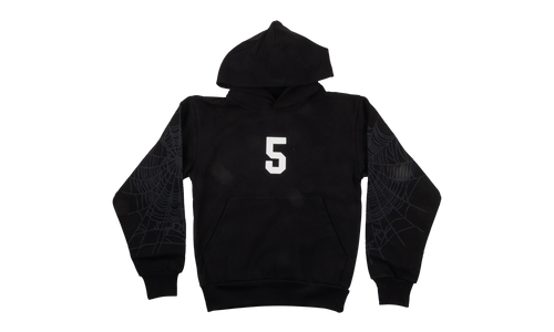 STADIUM HOODIE "Black" SP5der296