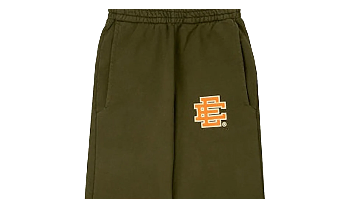 EE BASIC SWEATPANTS "SS23 - Olive/Shocking Orange" EE552