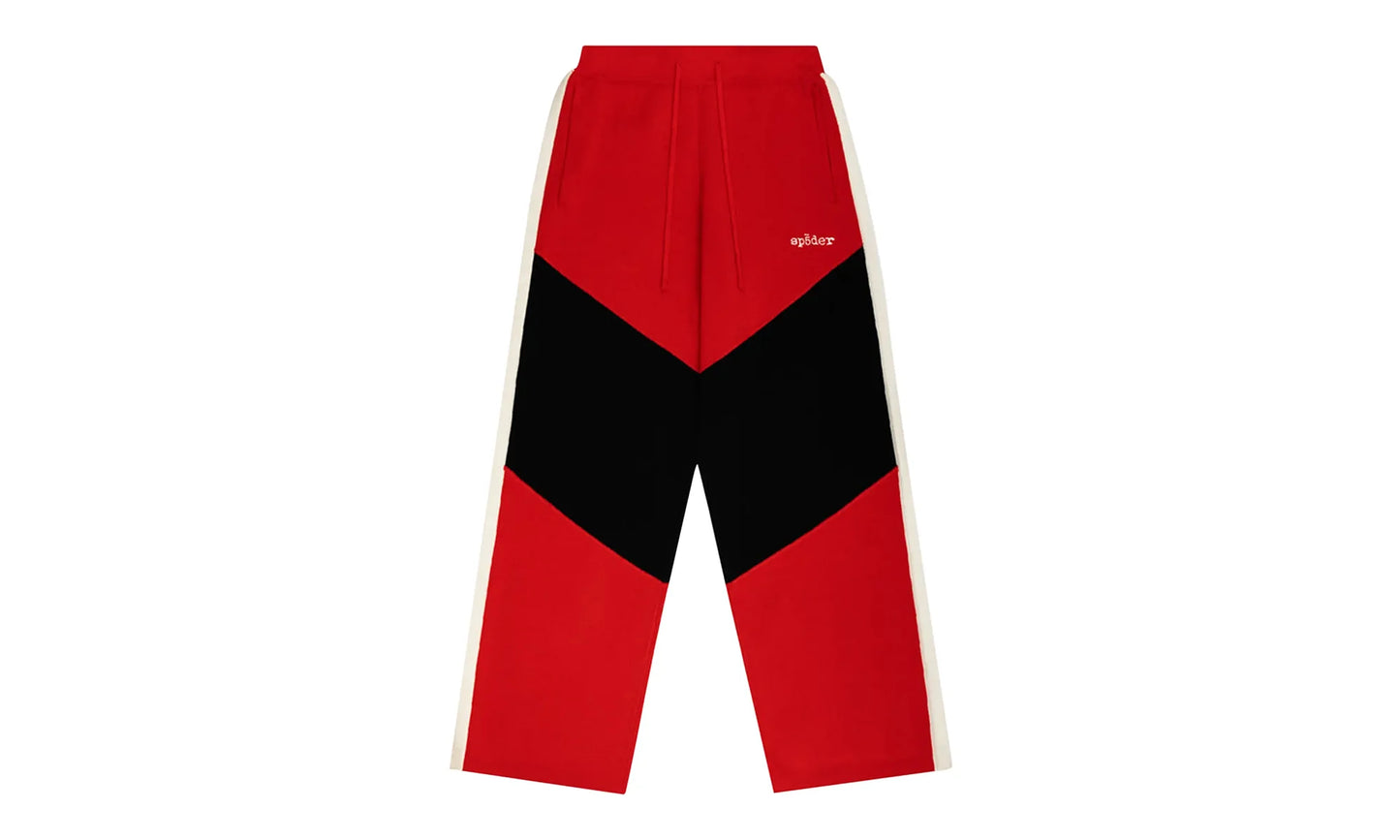 Knit Track Sweatpants "Red" SP5der249