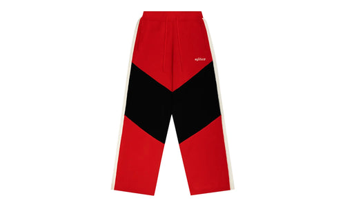 Knit Track Sweatpants "Red" SP5der249