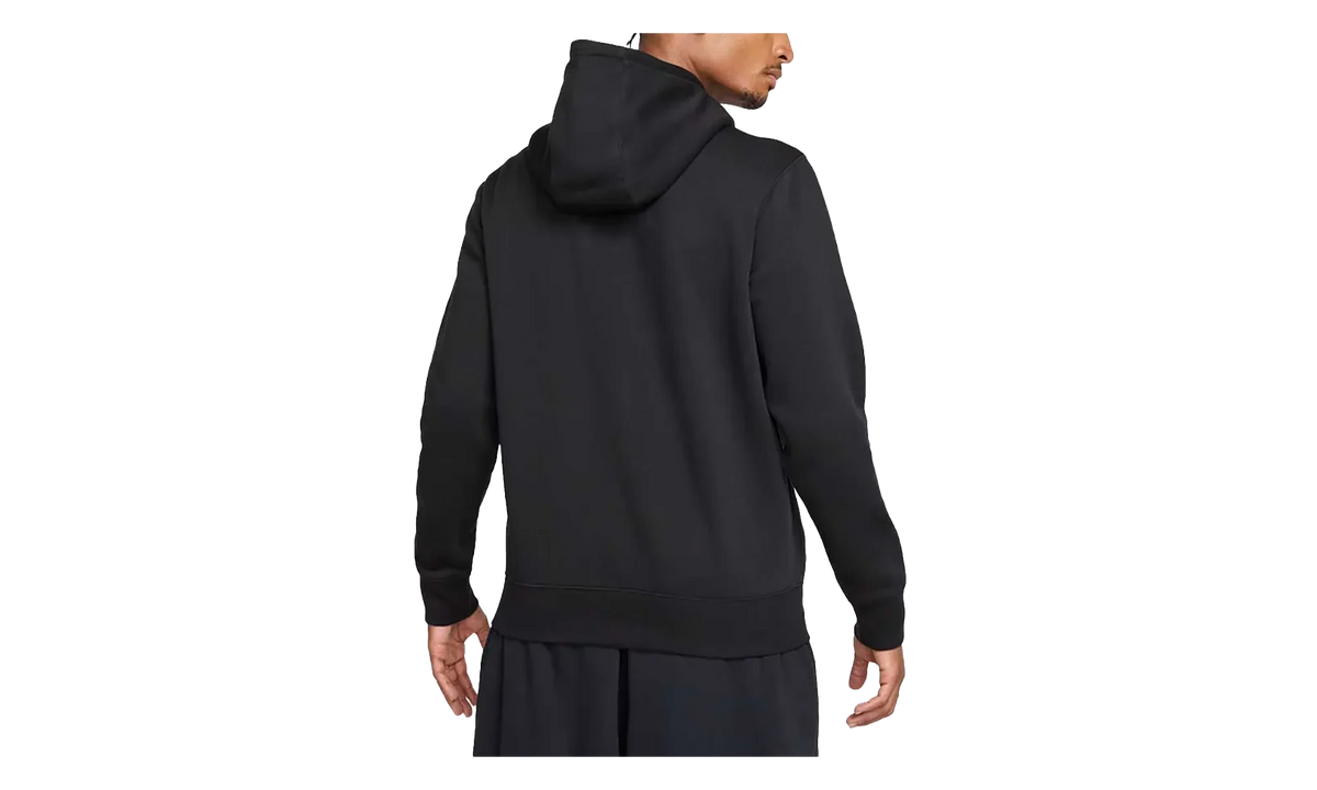 Club Full-Zip Fleece Hoodie "Black / White" FN3861 010