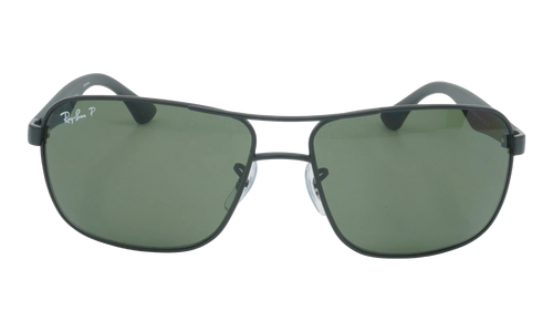 Aviator Polarized Sunglasses "Matte Black" RB3516-006-9A_59