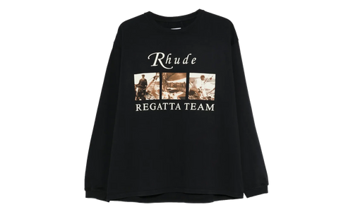 USVI Regatta Tour Long-Sleeve T-Shirt "Vintage Black / White / Red" RHPS26TT140126009