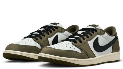 1 Retro Low Medium Olive Summit White Sail Black
