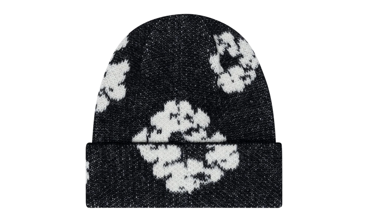 Cotton Wreath Beanie "Black" DT344