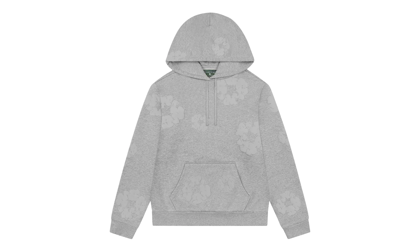 Mono Cotton Wreath Hoodie "Grey" DT488