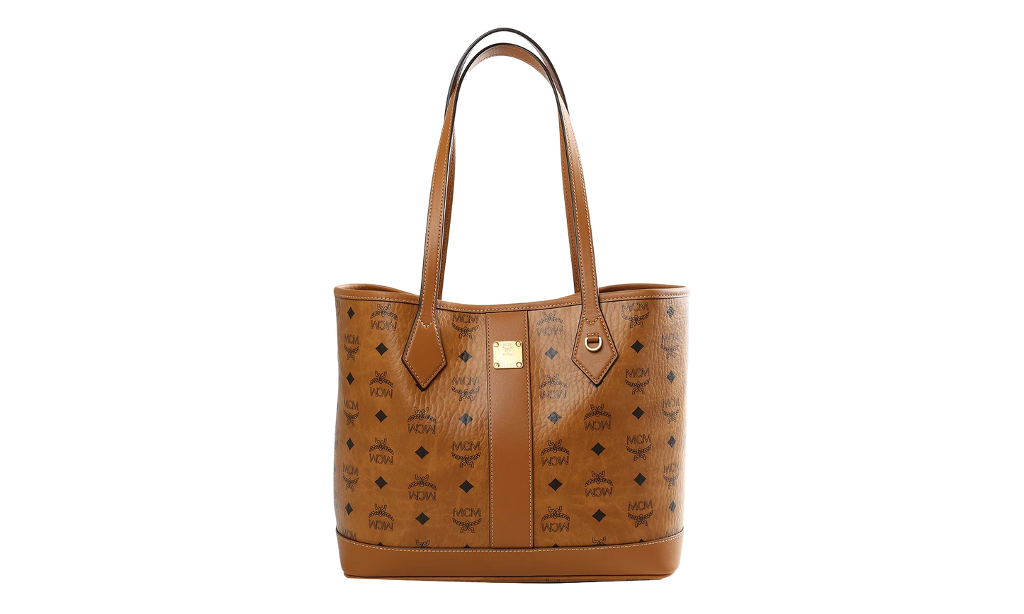 Liz Vi Shopper Bag "COGNAC - Small" MWPGSLR03 COGNAC