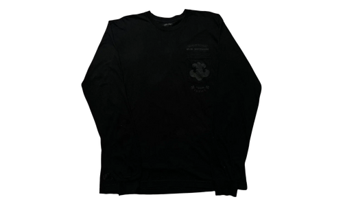 Paris Exclusive Fleur Long-Sleeve T-Shirt "Black" CHRM1150