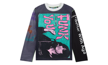 Rivka Reversible Long-Sleeve Tee "Daily Game" BWA67
