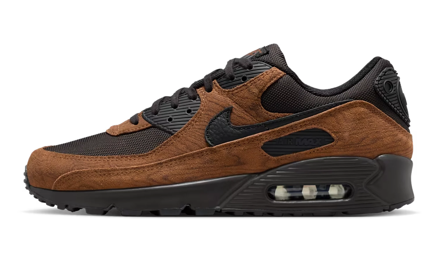 Air Max 90 Premium "Light British Tan Velvet Brown" IQ0283 281