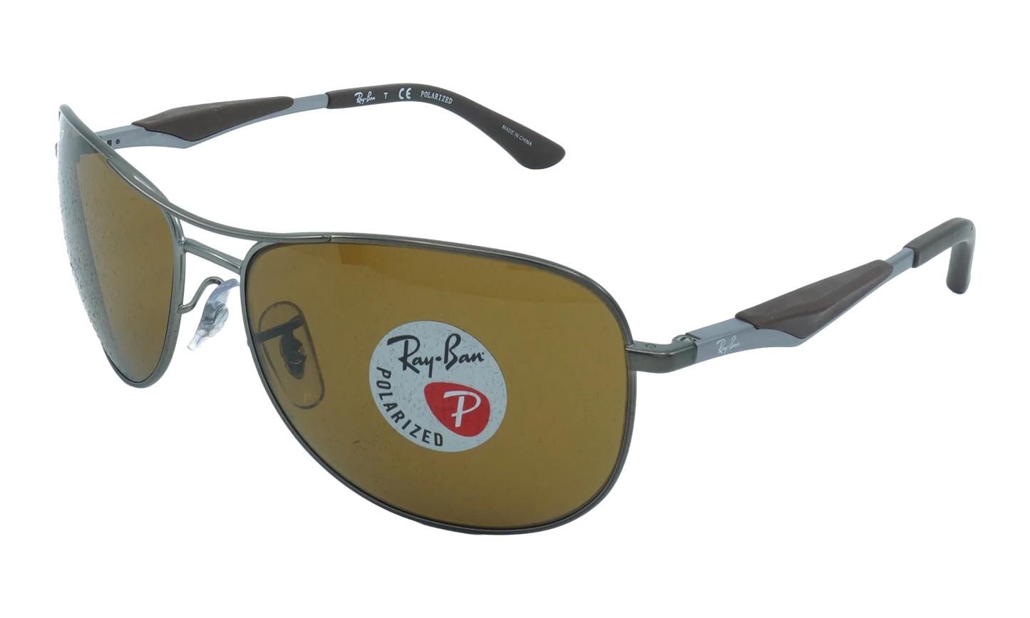 Pilot Polarized Sunglasses "Matte Gunmetal" RB3519-029-83_59
