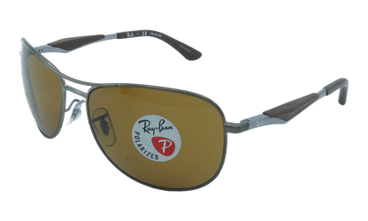Pilot Polarized Sunglasses "Matte Gunmetal" RB3519-029-83_59