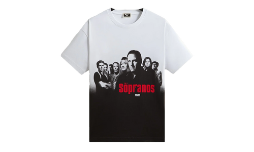 The Sopranos Ombre Poster Vintage Tee "White" khm034645 101