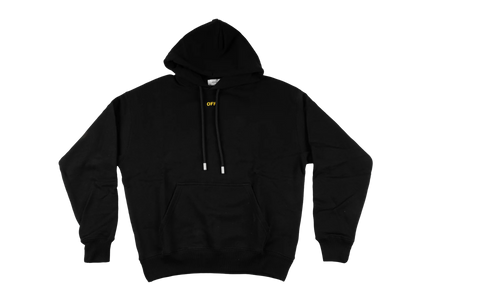 SPRAYED ARROW HOODIE "Black" 44OWOS26K060 001