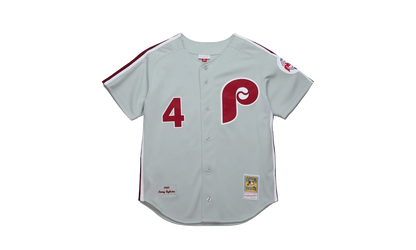 MLB Lenny Dykstra Jersey "1989 Philadelphia Phillies - Chrome" AJY17194 PPH89LDYCHRM