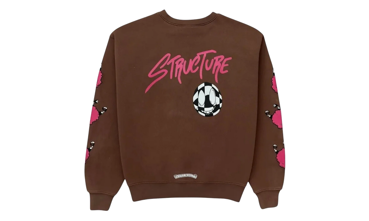 Matty Boy Structure Crewneck Sweatshirt "Brown" CHRM1167