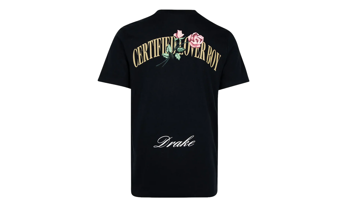 Certified Lover Boy Rose T-Shirt "Black" CLB BLK T 027