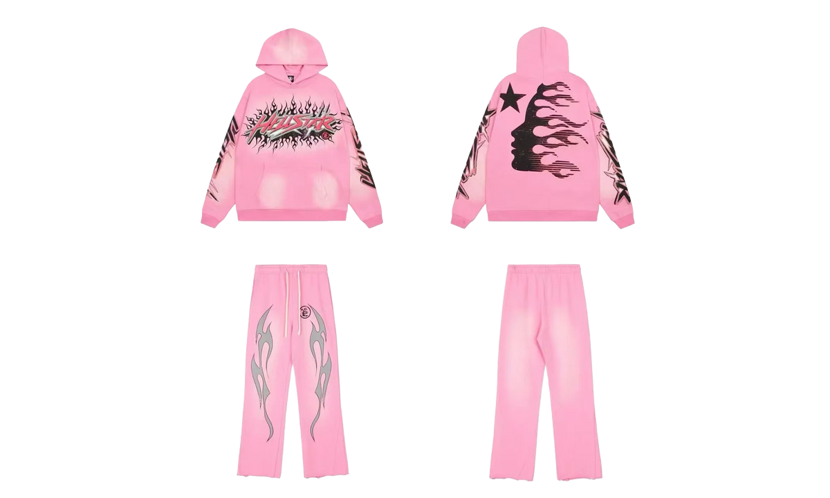 Brainwashed Without Brain Hoodie and Sweatpants (Full Set) "Pink" HSR132