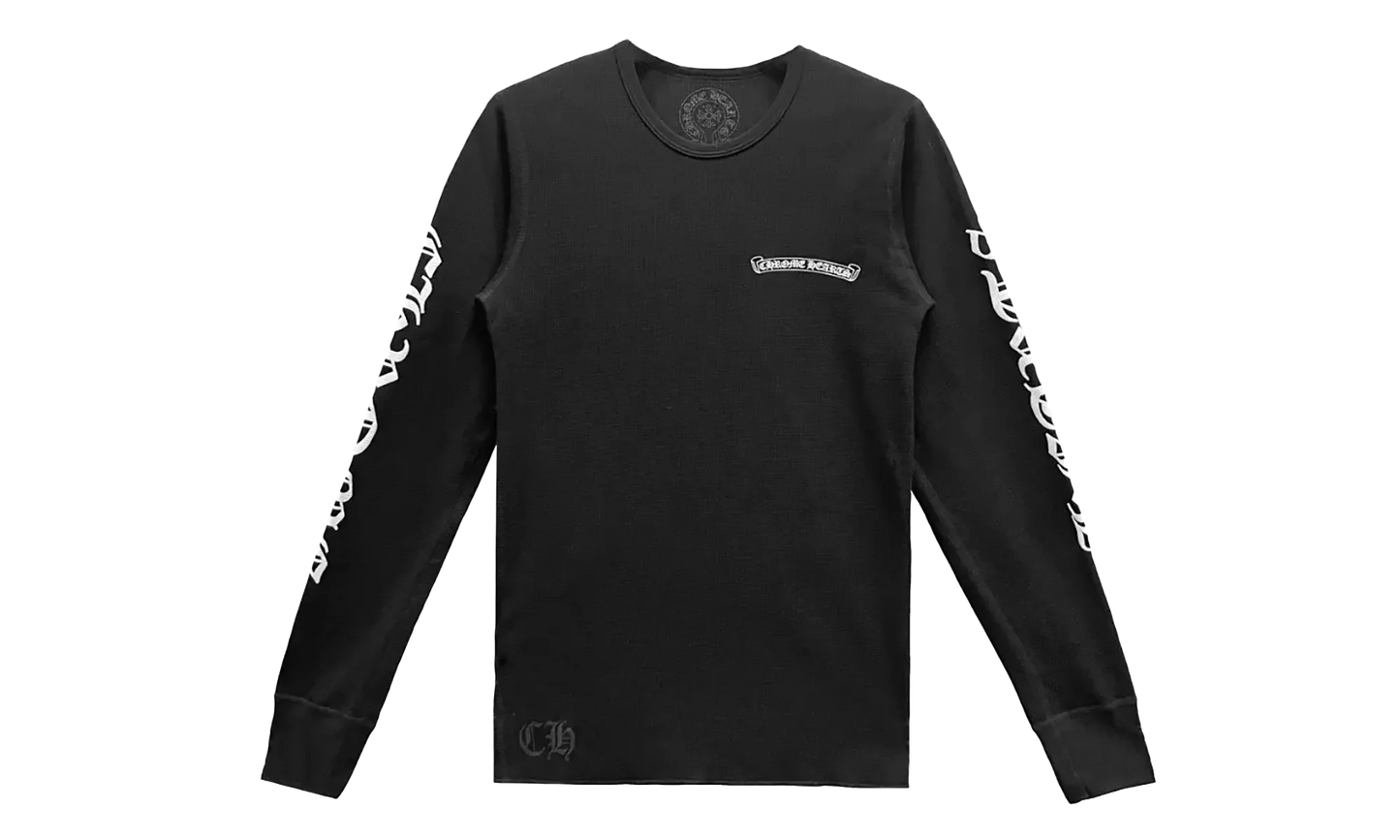 Scroll waffle thermal "Black" CHRM0879