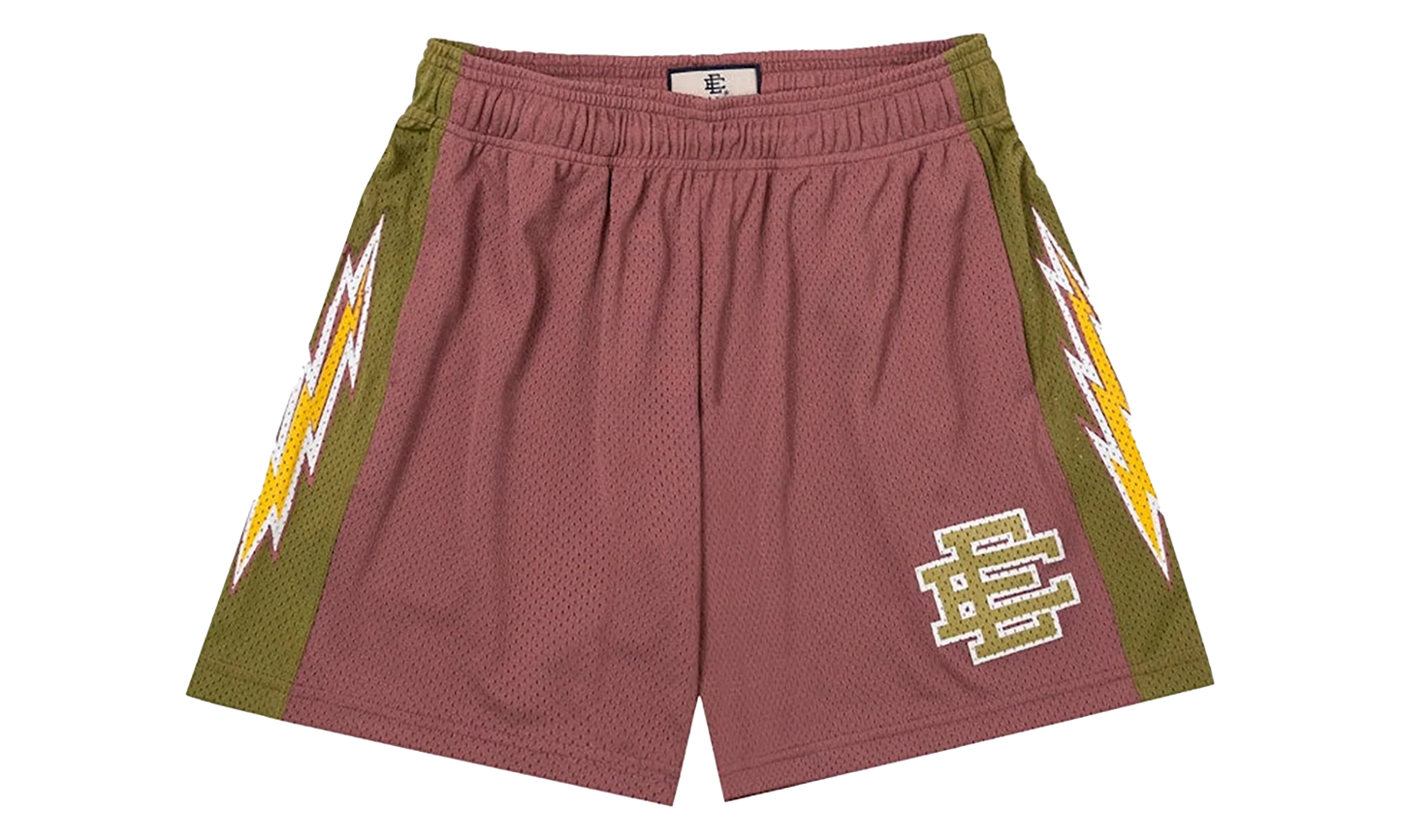 EE BASIC SHORT "SS23 - Mesh Mauve/ Moss" EE753