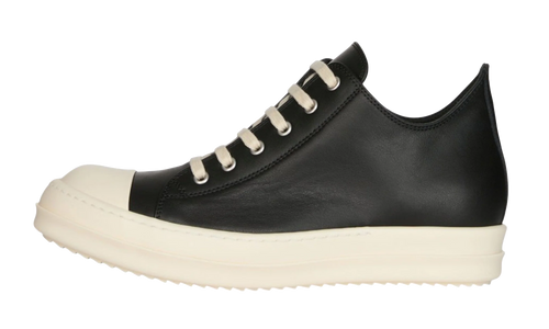 Temple Ramones Sneaker Low Leather "Black Milk" RU01F2891 LCO 911
