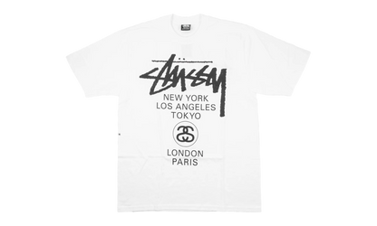 World Tour Tee "White" STUS309