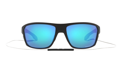 Split Shot Polarized Sunglasses "Matte Black / PRIZM Sapphire" OO9416 33