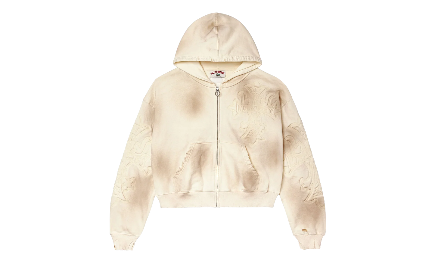 Carver Zip Up "Ivory" 11451 10004VFCZUI CREA