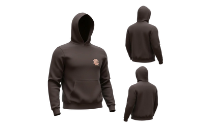 EE HOODIE "Brown/ Pink" EE664