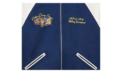 Navy Reverso Sukajan "Navy / Green" VAL151