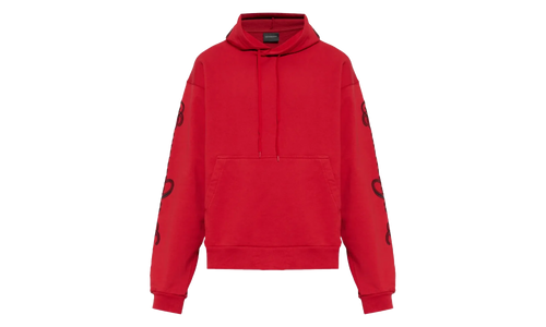 Oversized Hoodie "Red / Black" 858143 TTVM8 6167