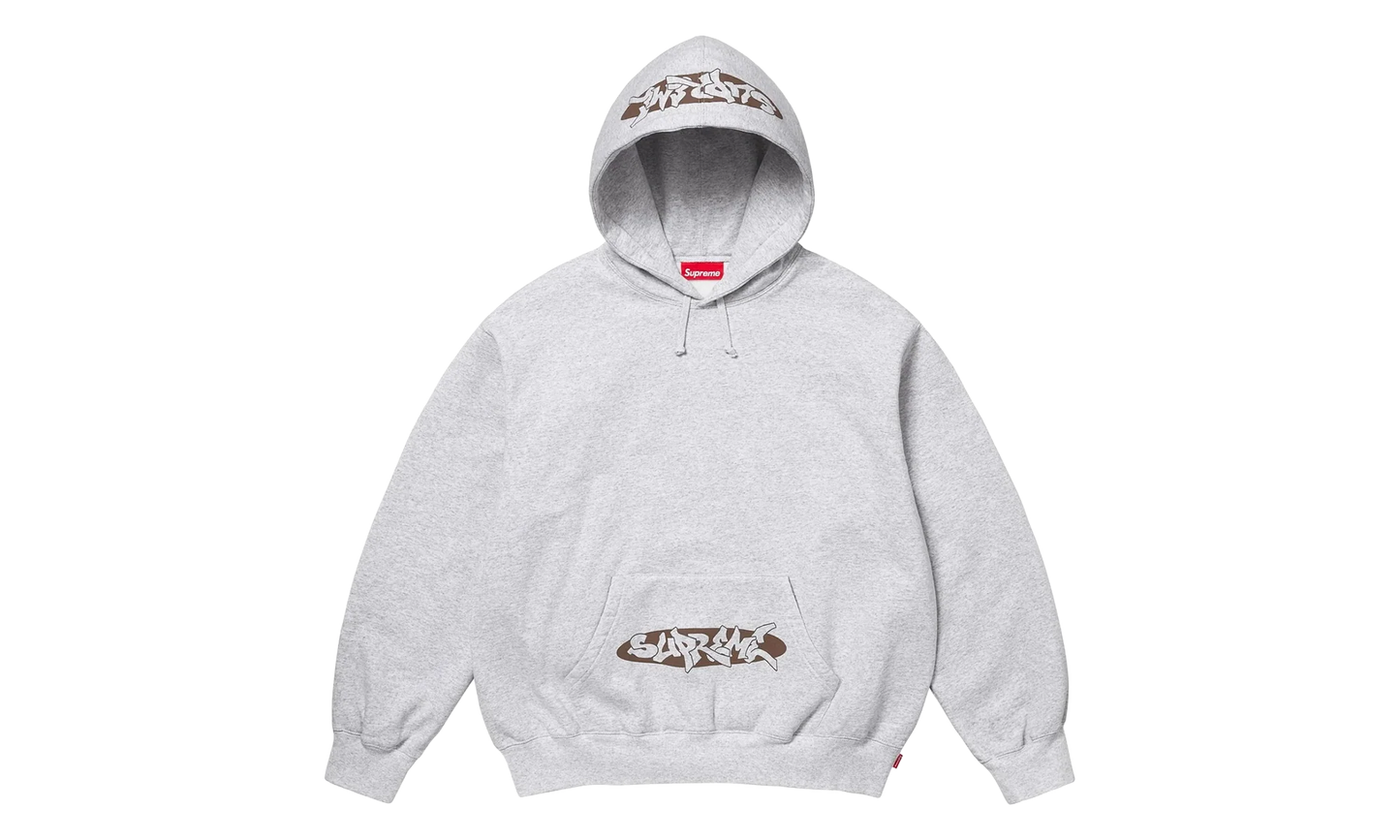 New World Order Hooded Sweatshirt "SS25 - Ash Grey" SU26928