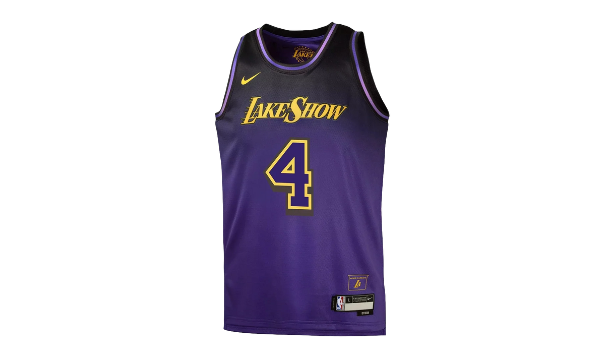 NBA LOS ANGELES LAKERS SWINGMAN JERSEY GS "4 Dalton Knecht - Purple" 9Z2B7BU8W24 KNECHT