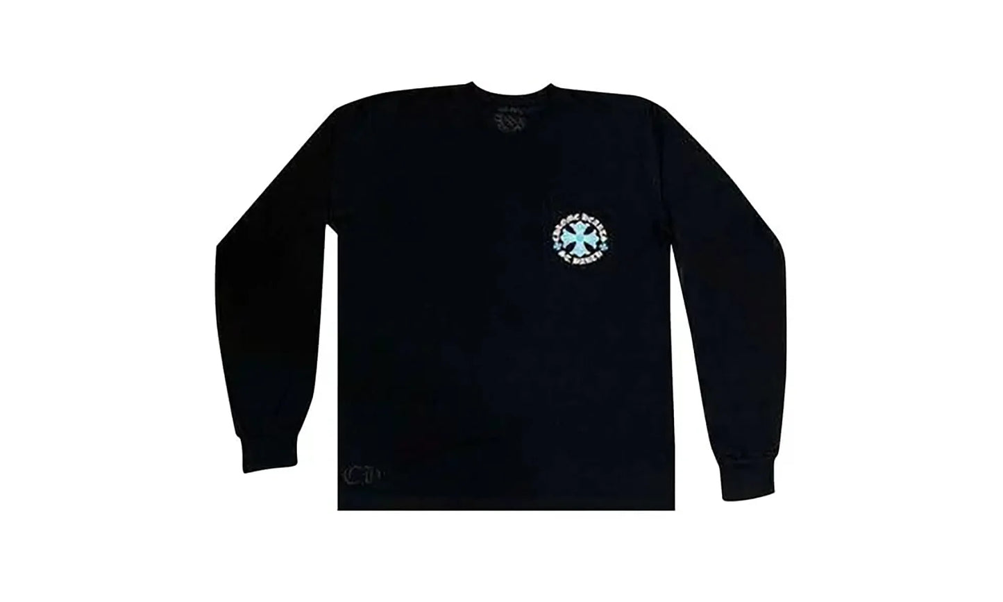 Longsleeve Pocket Crew "St. Barths Exclusive 2025 - Black" CHRM0678