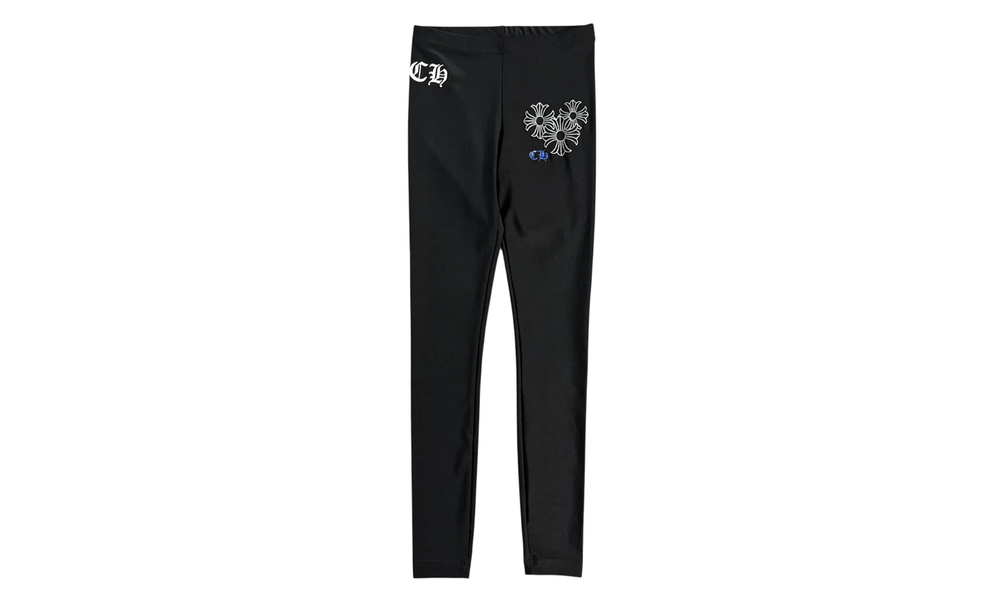 Vintage Plus Cross Logo Leggings "Black Grey Blue" CHRM1125