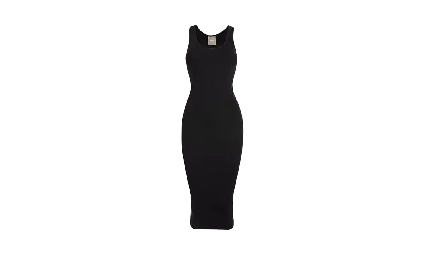 Anthea Black Midi Dress WMNS "Black" KITH23