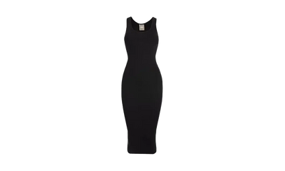 Anthea Black Midi Dress WMNS "Black" KITH23