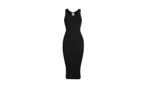 Anthea Black Midi Dress WMNS "Black" KITH23