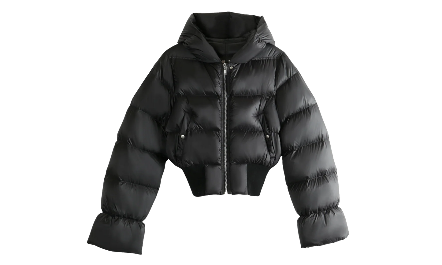 Hooded Jacket WMNS "Black" RP02E4775 NPD3 09