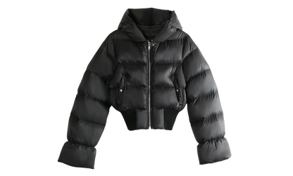 Hooded Jacket WMNS "Black" RP02E4775 NPD3 09